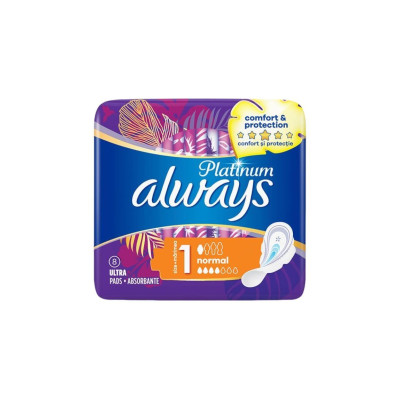 ALWAYS PLATINUM ULTRA NORMAL 8pcs